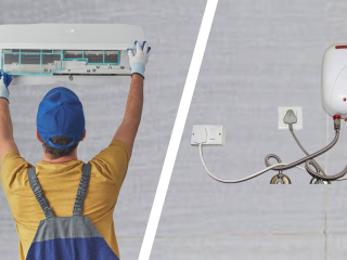 AC & Geyser Installation