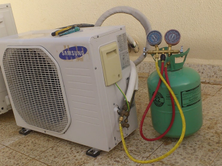 AC Gas Refill & Cooling Check